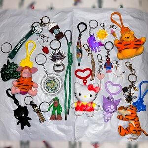 Keychain/Bag Charm Bundle